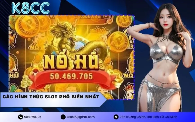 các hình thức slot phổ biến nhất