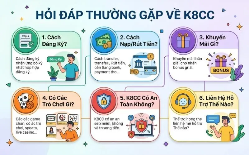 Hỏi đáp thường gặp về K8CC liên quan tài khoản