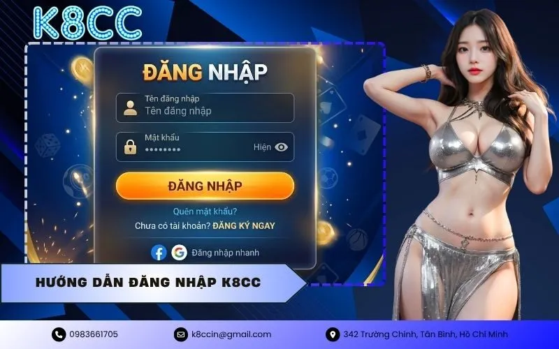 Hướng Dẫn Đăng Nhập K8CC