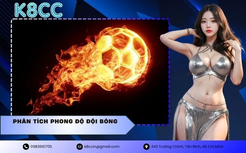 phân tích phong độ đội bóng